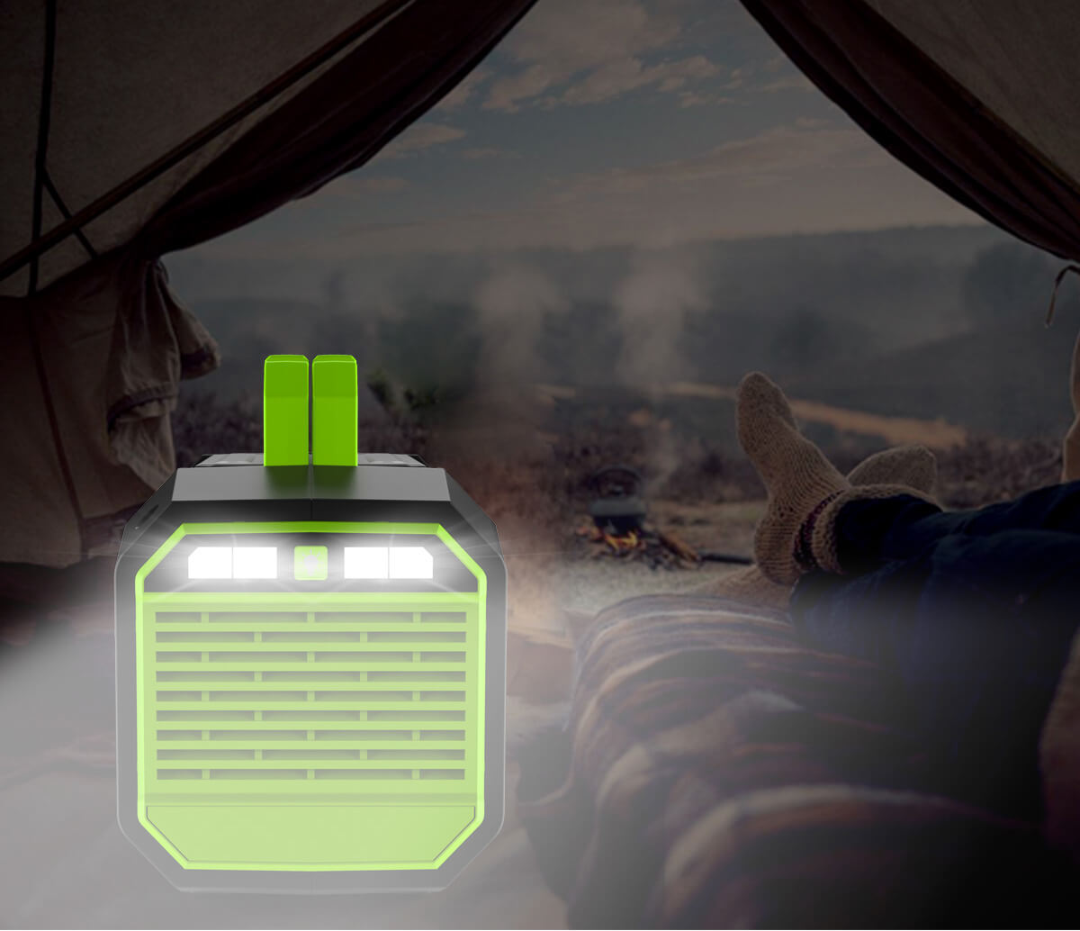 36000mAh Portable Power Station for camping