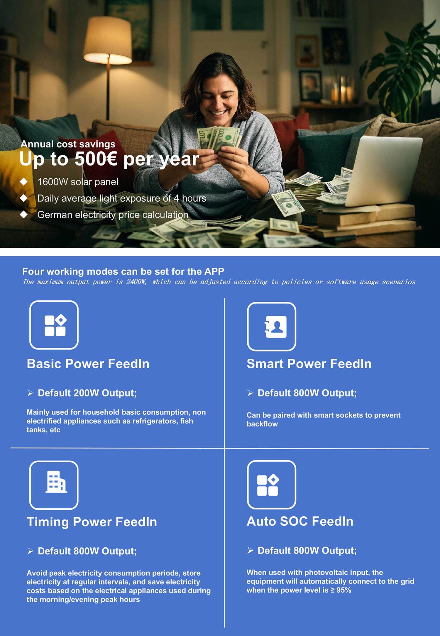 All-in-One Home Storage & Portable Power Station detail